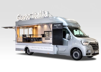 Camion de restauration Gusto Italia